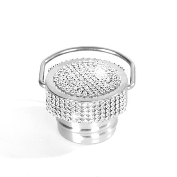 Silver Bedazzled Water Bottle