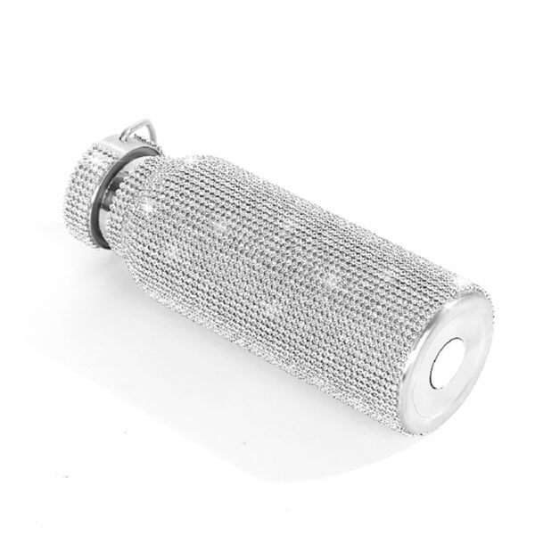 Silver Bedazzled Water Bottle