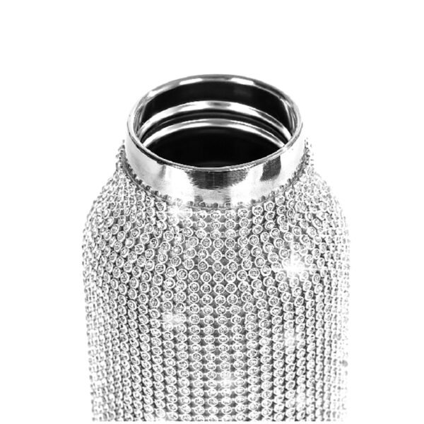 Silver Bedazzled Water Bottle