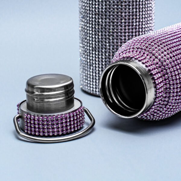 Pink Bedazzled Water Bottle
